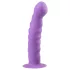 Easytoys - dildo med sugkopp - vågig - lila