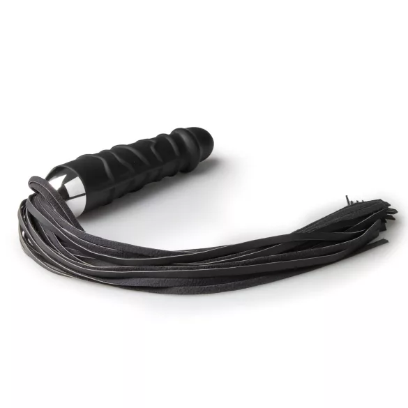 Easytoys - flogger och dildo - silikon svart