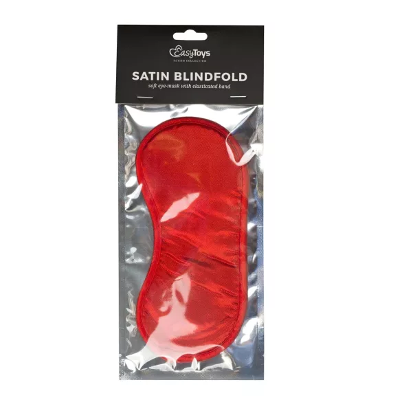 Easytoys - satängögonmask (röd)