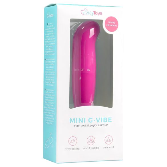 EasyToys - G-punktsvibrator mini - rosa