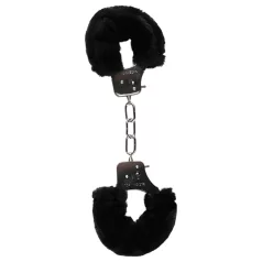 Easytoys - handbojor med plysch - svart
