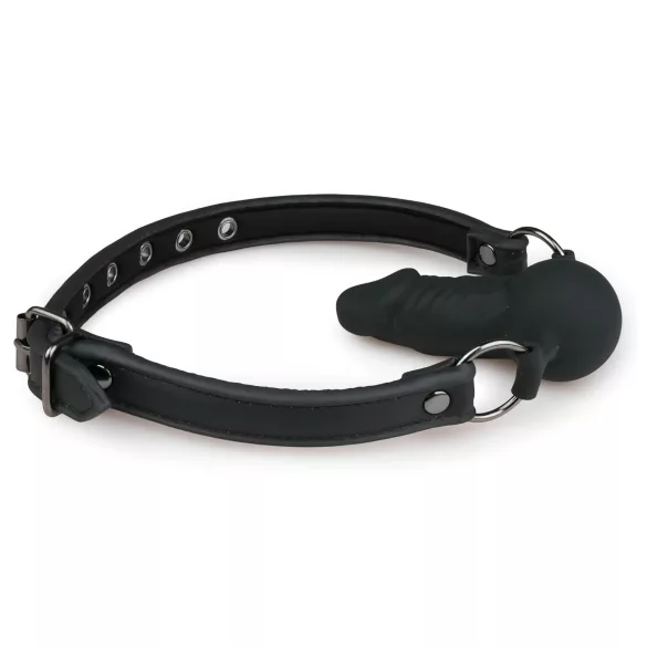 EasyToys - munkoppel med inre dildo (svart)