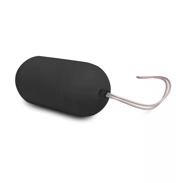 Easytoys - vibrerande ägg med fjärrkontroll - svart