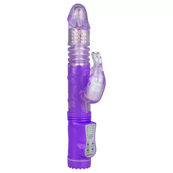 EasyToys Bunny - stötande/roterande vibrator (lila)