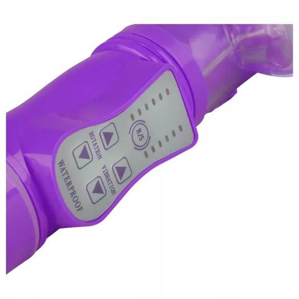 EasyToys Bunny - stötande/roterande vibrator (lila)