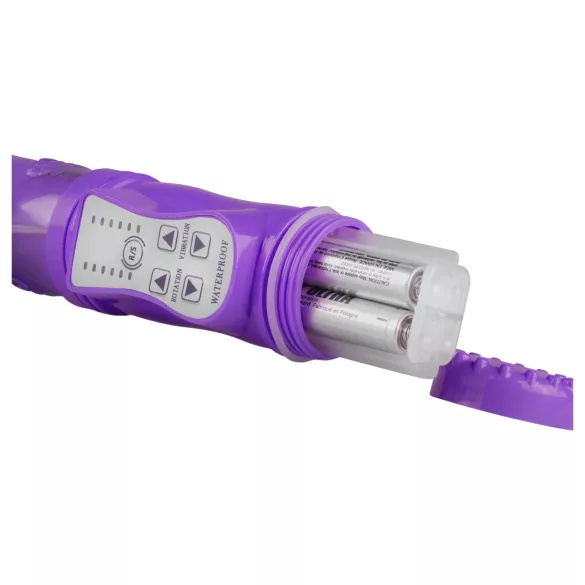 EasyToys Bunny - stötande/roterande vibrator (lila)