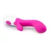 Easytoys Lily - rabbitvibrator med klitorisstimulans - silikon rosa