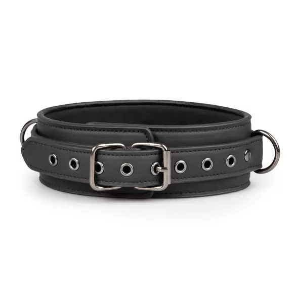 Easytoys - halsband med koppel - svart