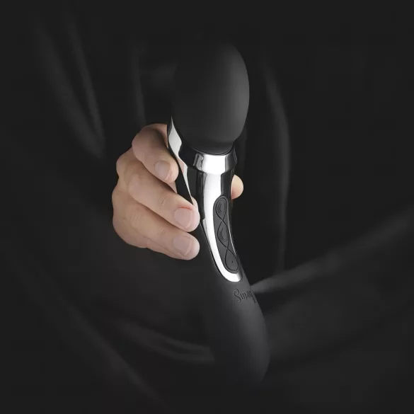 Sway No.1 - massagevibrator 2-i-1 uppladdningsbar svart