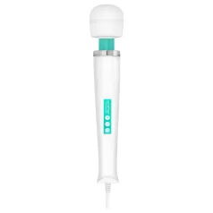 MyMagicWand - massagevibrator med stark motor - vit/turkos
