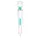 MyMagicWand - massagevibrator med stark motor - vit/turkos