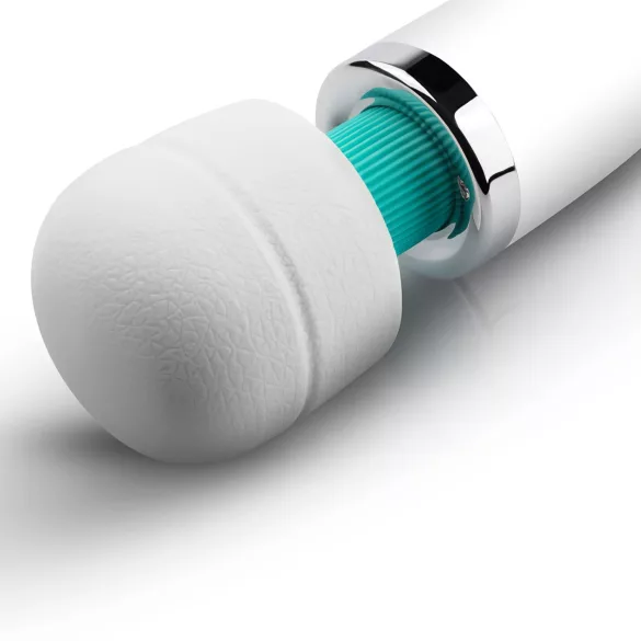 MyMagicWand - massagevibrator med stark motor - vit/turkos