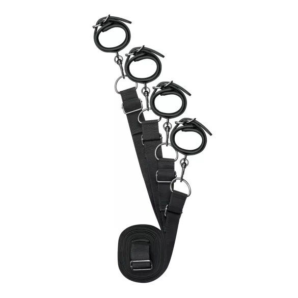 Easytoys - sängfästeset - hand- och fotbojor - svart