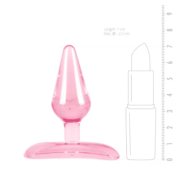Easytoys The Assifier - mini analplugg (rosa)