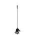 Rimba - ridspö silikon med handform - 40cm svart