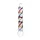 Rimba Rachella - dubbelglas dildo - transparent/färgad