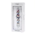 Rimba Rachella - dubbelglas dildo - transparent/färgad