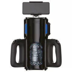   LETEN SM 500 - masturbator med upp-och-ner rörelse - telefonhållare - svart