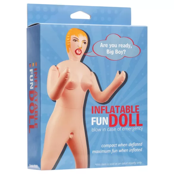 Inflatable Fun - uppblåsbar docka - kvinnoform - PVC