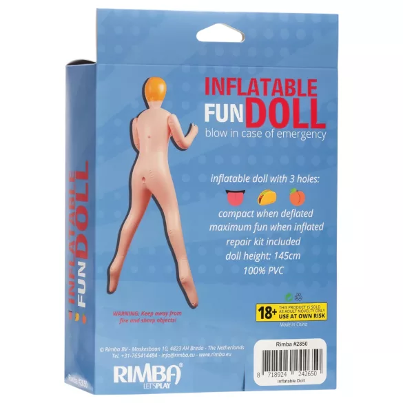 Inflatable Fun - uppblåsbar docka - kvinnoform - PVC