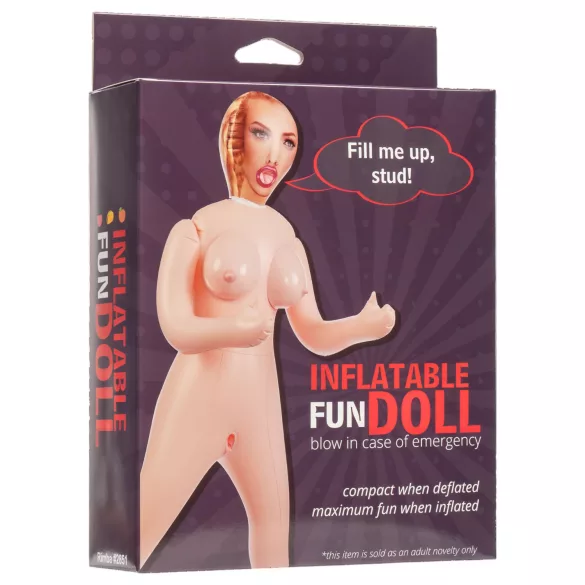 Inflatable Fun - Uppblåsbar sexdocka - kvinna - PVC