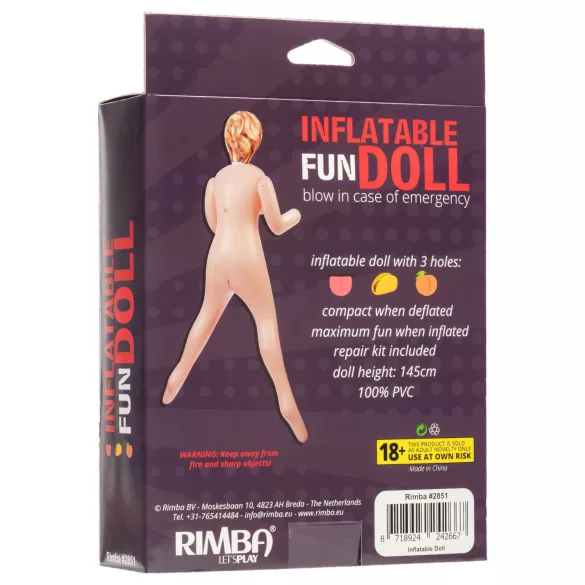 Inflatable Fun - Uppblåsbar sexdocka - kvinna - PVC
