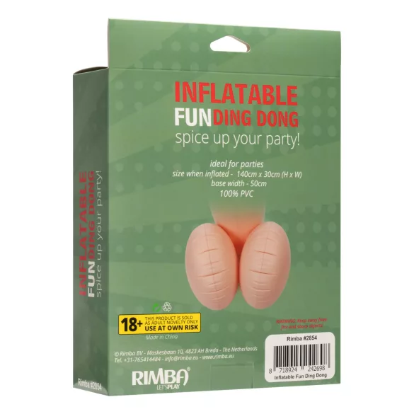 Uppblåsbart Skämt - Uppblåsbar Penis - 50 cm