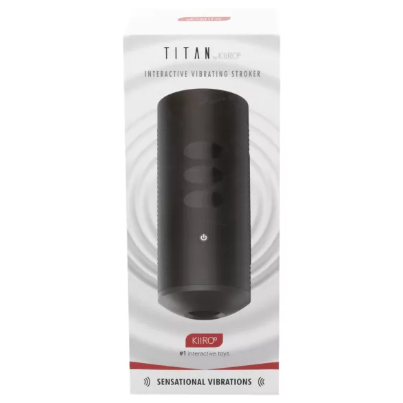 Kiiroo Titan - interaktiv masturbator - svart