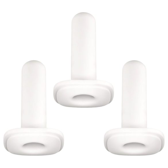 Kiiroo Onyx Tight Fit - 3-pack vit sleeve för njutning