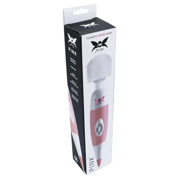 Pixey - sladdbunden massagevibrator (rosa)