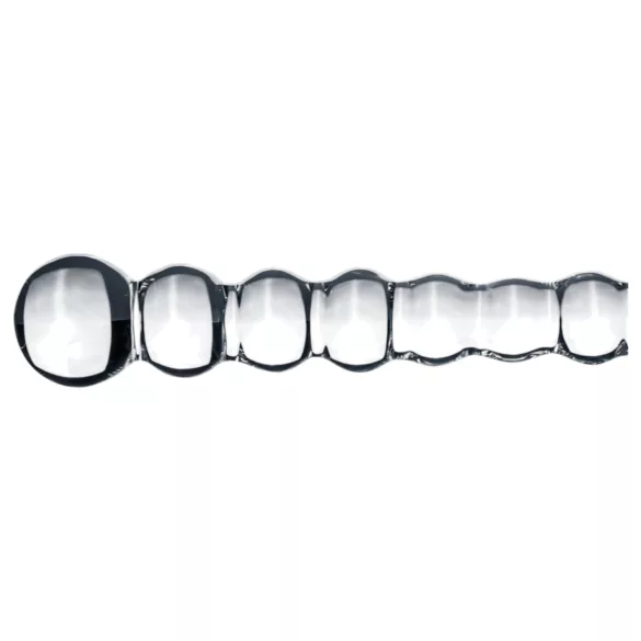 Gildo Glass No. 20 - glaspärldildo - transparent