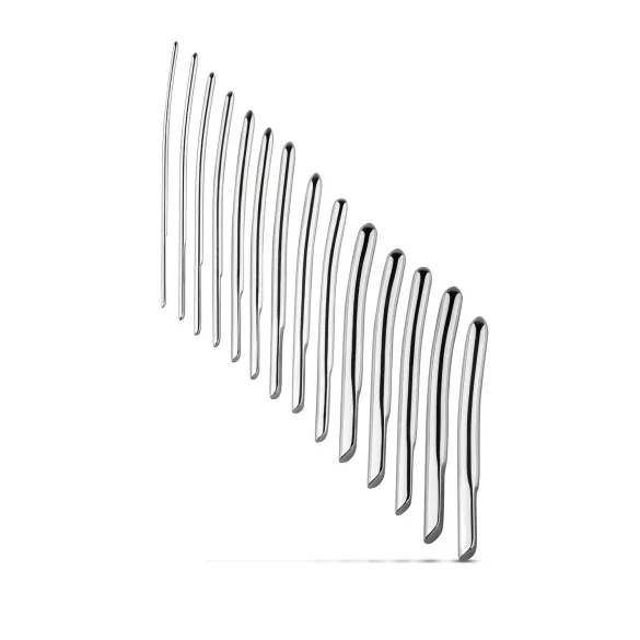 SINNER 174 - dilatorset - böjd - stål - 14 delar
