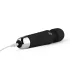 EasyToys - mini wand vibrator - uppladdningsbar massör - svart