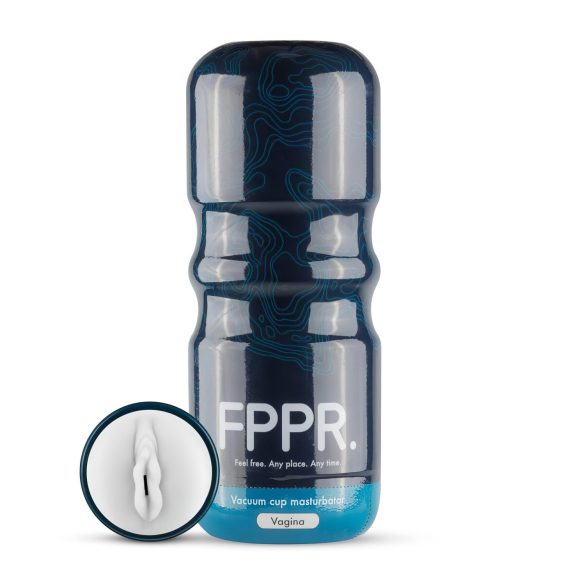 FPPR. - realistisk vaginamasturbator - mjuk silikon - vit