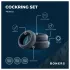 Boners - penisring set - silikon - 3-pack - grå