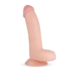   Real Fantasy Cliff - realistisk dildo med pung - 22cm - hudfärgad