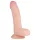 Real Fantasy Cliff - realistisk dildo med pung - 22cm - hudfärgad