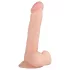Real Fantasy Felix - dildo med pung - realistisk - 22 cm - naturfärg