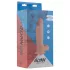 Real Fantasy Glynn - realistisk dildo med pung - 25 cm - natur