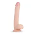 Real Fantasy Elvin - realistisk dildo med pung - 28cm - hudfärgad