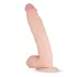 Real Fantasy Dwane - realistisk dildo med pung - 31cm - naturfärg
