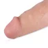 Real Fantasy Dwane - realistisk dildo med pung - 31cm - naturfärg
