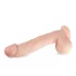 Real Fantasy Lexon - dildo med pung - realistisk - 33cm - natur