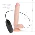 Real Fantasy Elvin - uppladdningsbar realistisk vibrator - 28 cm (natur)