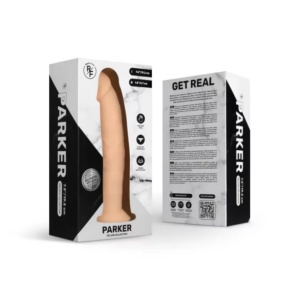 Real Fantasy Parker - realistisk dildo - 19 cm - hudfärgad