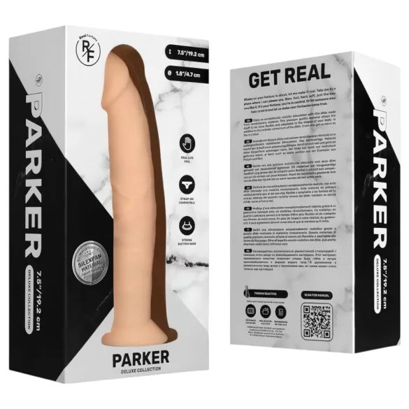 Real Fantasy Parker - realistisk dildo - 19 cm - hudfärgad