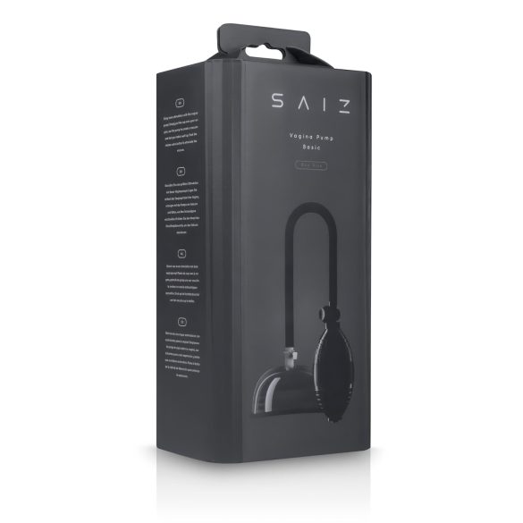 Saiz Basic - Intimpump (transparent-svart)