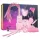 Secret Pleasure Chest - avancerat BDSM‑kit - 14‑delars (rosa)