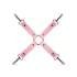 Secret Pleasure Chest - avancerat BDSM-kit - 14 delar - rosa