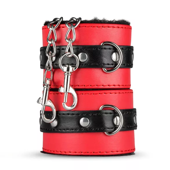 Secret Pleasure Chest - avancerat BDSM-set - 10 delar - röd